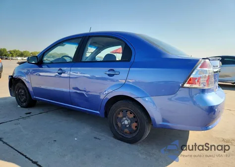 2009 Chevrolet Aveo Ls из США, поврежденный, VIN KL1TD56E09B630868